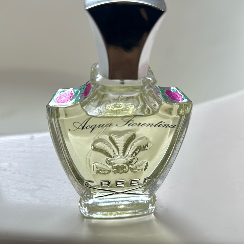 Creed Aqua Fiorentina perfume 2.5 ounces. Made in Paris. Used a couple sprays